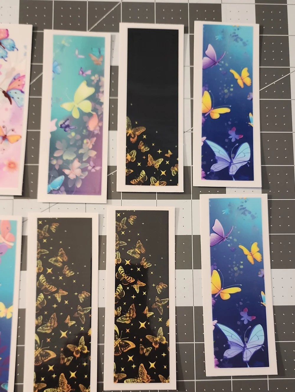 UVDTF Decorative Butterfly Pen or Bookmark wraps- Assorted Colors